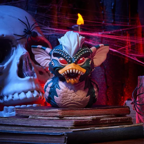 Miniatura 3 de TUBBZ Edición en caja Figura coleccionable de pato de goma de vinilo a rayas – Producto oficial de Gremlins – TV, películas y videojuegos Gremlins