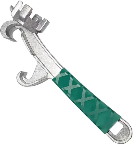 Miniatura 7 de Llave de tambor de aluminio, llave Bung, herramienta de abridor de barril para abrir tambor de 10, 15, 20, 30, 55 galones, se adapta a 2" y 3/4