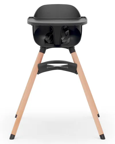 Miniatura 12 de Lalo The Chair - Silla alta convertible 3 en 1 para bebés y niños pequeños, bandeja apta para lavavajillas, reposapiés ajustable, Grapefruit Pomelo