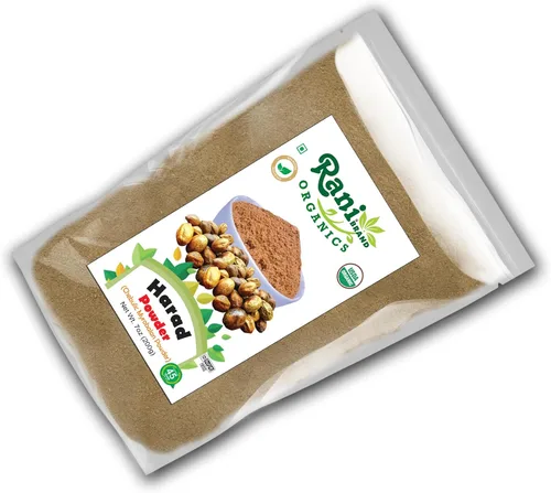 Miniatura 9 de Rani - Polvo orgánico Harad (polvo de mirobalan chebulic), 7 onzas, totalmente natural, sin color, apto para gluten, vegano, sin OMG, kosher, sin
