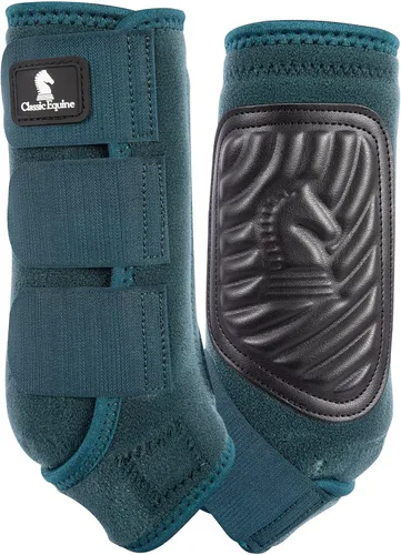 Miniatura 4 de Classic Equine Botas de cabestrillo ClassicFit, parte delantera Azul