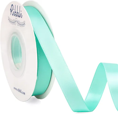 Miniatura 31 de Ribbli - Cinta de satén de doble cara dorada, 1 pulgada x 25 yardas, uso para ramo de lazos, envoltura de regalos, decoración de boda Dorado