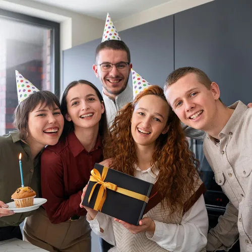 Miniatura 5 de Cajas de regalo negras con tapas, paquete de 3, caja de regalo mediana de 11 x 8 x 4 pulgadas con cinta, cajas de regalo plegables con cierre