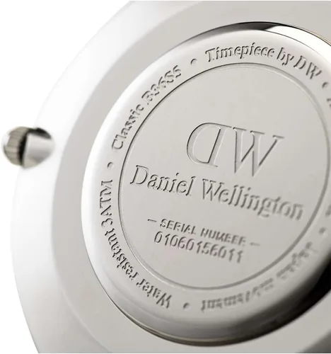 Miniatura 5 de Daniel Wellington Reloj Clásico Tela Oro Rosa (Poliéster)