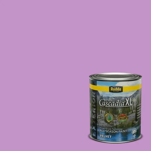 Miniatura 166 de Rodda Paint CASCADIA ZERO - Pintura plana e imprimación para interiores en uno, cuarto de galón, rosa Mullen