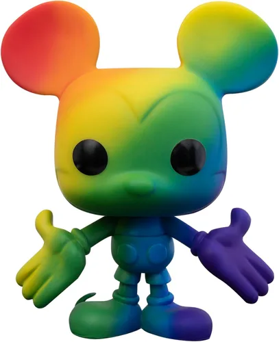 Miniatura 3 de Funko POP Disney: Pride - Mickey Mouse (arcoíris), 3.75 pulgadas, multicolor
