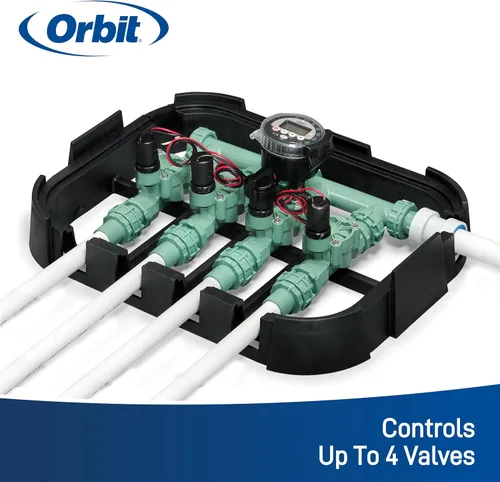 Miniatura 8 de Orbit 57865 Controlador de aspersor de agua para exterior con batería