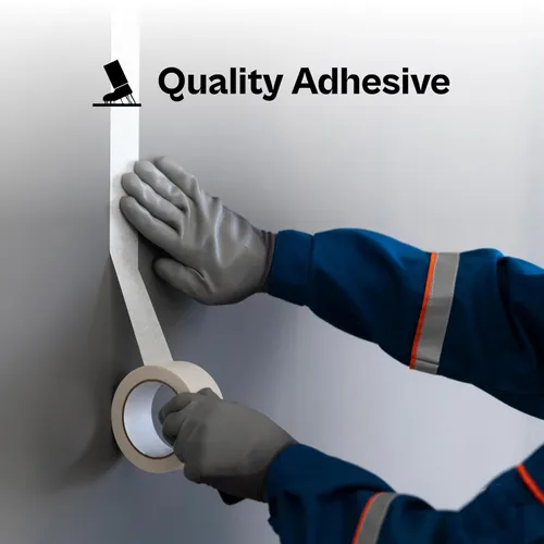 Miniatura 4 de PackagingSuppliesByMail PSBM Cinta adhesiva resistente, 1 pulgada x 60 yardas, paquete de 36, diseño fácil de rasgar para pintura, artes