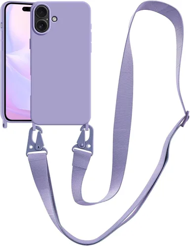 Miniatura 121 de Funda compatible con iPhone 13 con correa, funda cruzada para iPhone con cordón, ajustable, a prueba de golpes, protección contra caídas, funda