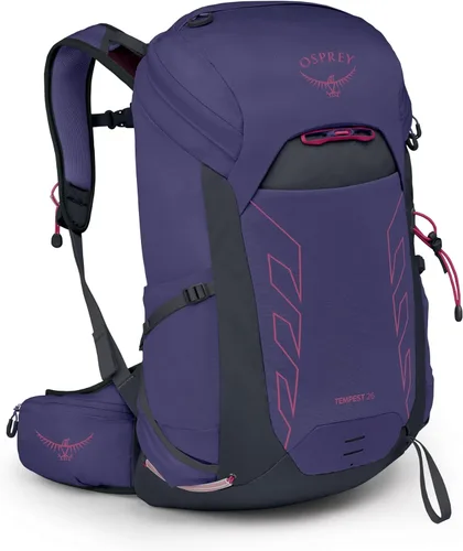 Miniatura 19 de Osprey Tempest 22L Mochila ligera de senderismo para mujer, mochila pequeña para viajes y campamentos, verde menta helada/Botánica