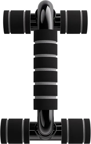 Miniatura 7 de READAEER Barras de Flexiones para Gimnasio, Equipo de Ejercicio, Fitness, 1 Par de Mangos de Flexiones con Agarre de Espuma Acolchada y Estructura