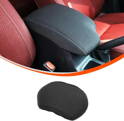 Funda de consola central de alta calidad compatible con Toyota Hilux 2015 2016 2017 2018 2019 2020 2021 Protector de cojín para reposabrazos de coche