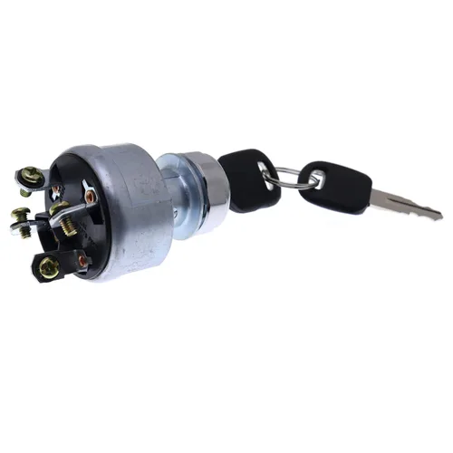 Miniatura 5 de Solarhome nuevo 4 cables interruptor de encendido con 2 llaves 9G-7641 9G7641 para Caterpillar excavadora CAT D9L E320C E330C E303 E304 E305