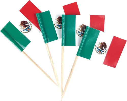Miniatura 26 de JBCD Bandera afroamericana con palillo de dientes panafricano, mini banderas negras de liberación para cupcakes, 200