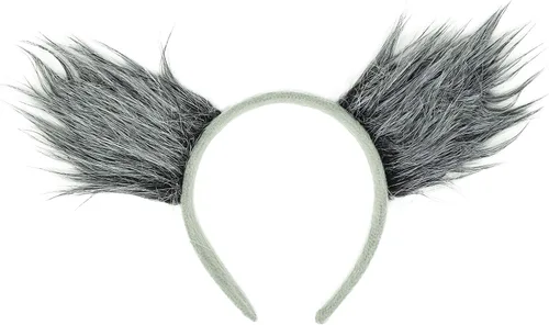 Miniatura 2 de Squirrel Products Juego de accesorios de diadema de lobo y cola para todas las edades