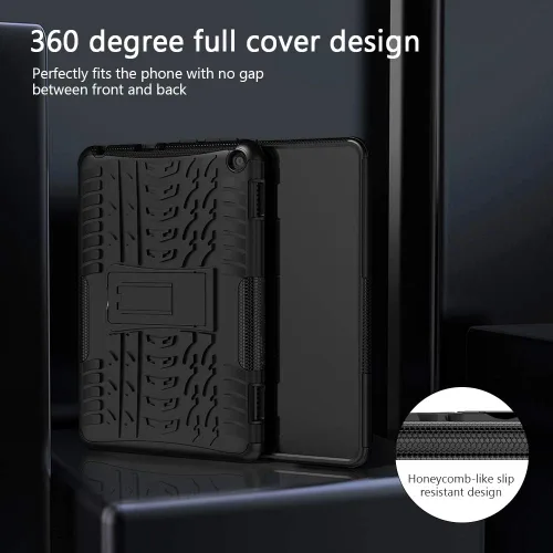 Miniatura 6 de Funda para Tabletflre HD8 y HD8 Plus (versión 2024/2022/2020 de 12ª/10ª generación), no para Samsung iPad, Nokia Onn de 8 pulgadas con funda
