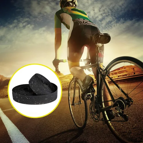 Miniatura 7 de LSSH - Cintas para manillar de bicicleta, cinta de manillar de bicicleta de corcho, cinta de barra de bicicleta, envolturas de mango de ciclismo