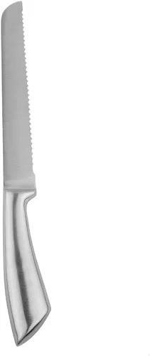 TOPINCN Cuchillo de pan de acero inoxidable dentado cuchillo para hornear pastel pan cocina cortador herramienta de mano