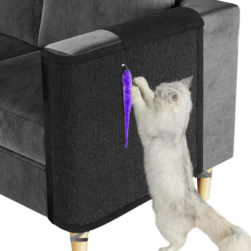 Miniatura 16 de Protector de Sofá contra Arañazos de Gato, 27.6" L*19.6" A Almohadilla Protectora de Muebles contra Arañazos de Gato Protector de Brazo de Sofá