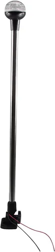 Miniatura 2 de Pactrade Marine SS 25 pulgadas LED RV ajustable plegable todo redondo 360 grados poste de popa luz de anclaje luz de anclaje para pontón, barco