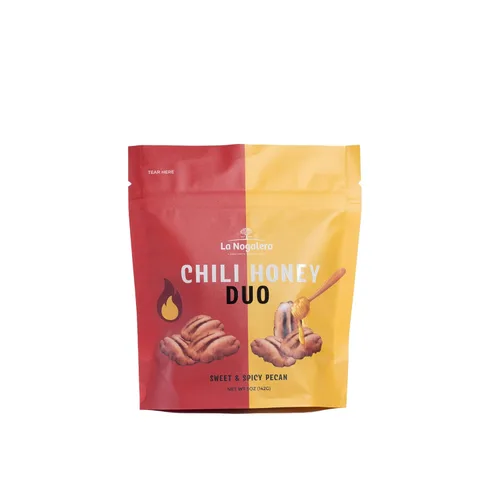 Miniatura 7 de Nueces pecanas glaseadas con miel de 5 onzas – Nueces pecanas caramelizadas con miel real, aperitivo crujiente y dulce de nueces tostadas en bolsa