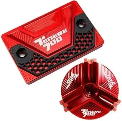 Miniatura 17 de Z Para Yamaha Tenere 700 Tenere700 XTZ T700 2019-2023 Tapa del líquido de freno delantero Tapa del tapón del motor X (Color : EP Gold)