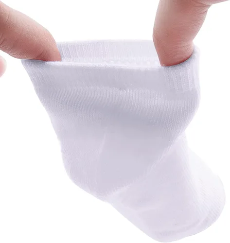 Miniatura 4 de Duufin 18 pares de calcetines de algodón de corte medio para niños