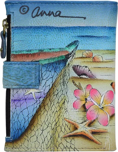 Miniatura 51 de Anna by Anuschka Cartera de mujer pintada a mano de cuero genuino para mujer