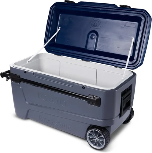 Miniatura 2 de Igloo Maxcold Glide 110 Qt - Hielera con ruedas de carcasa rígida aislada
