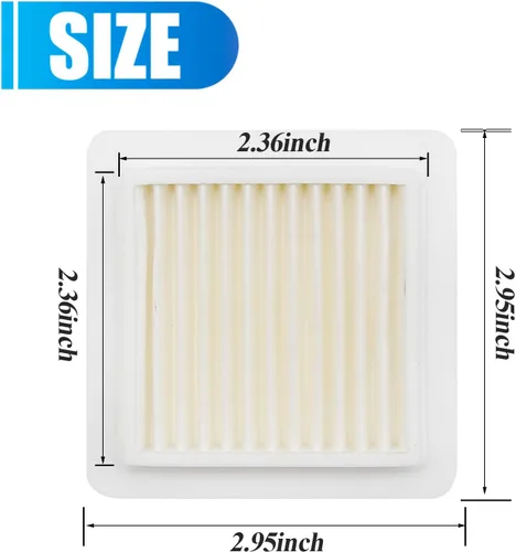 Miniatura 2 de Paquete de 3 filtros de aire de repuesto para cortacésped Echo SRM-2620 Pro Extreme AH262 PB-2620 BRD-2620 C302 PAS-2620 SRM-3020 Reemplazo #