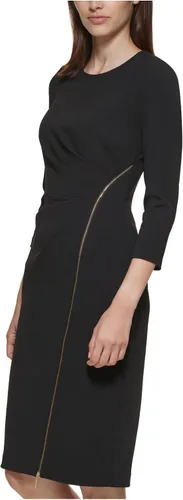 Miniatura 3 de Calvin Klein Vestido de cóctel sin mangas para mujer
