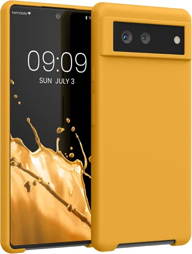 Miniatura 325 de kwmobile Funda Compatible con Google Pixel 6 Pro - Funda de Teléfono de Silicona TPU con Acabado Suave - Azul Caribe