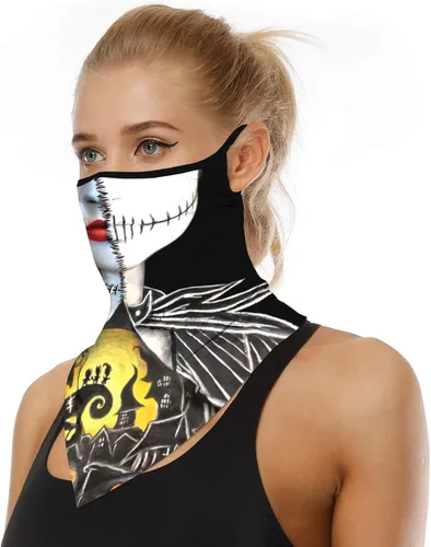 Miniatura 2 de YAYOUREL - Bufanda para el cuello, máscara facial, pañuelos para hombres y mujeres, protección frente a la radiación solar en verano, pasamontañas