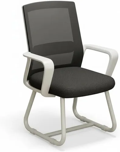 Miniatura 12 de Silla de oficina ergonómica con soporte lumbar y respaldo de malla transpirable, ideal para el hogar y el trabajo