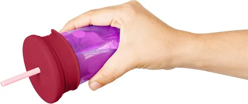 Miniatura 4 de Boon - Cómodo juego de tapas, tamaño universal, para aperitivos Rosa