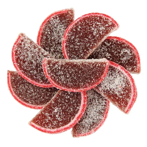 Miniatura 10 de NY Spice Shop Caramelo de rebanadas de fruta de sandía – 1 libra de sabor dulce masticable de gelatina de frutas de caramelo – Gomitas de frutas