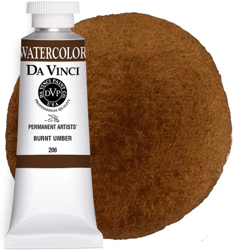 Miniatura 4 de DA VINCI PAINTS Pintura de acuarela para artista profesional, Gamboge (tono), 0.5 fl oz