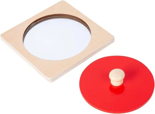 Miniatura 9 de Montessori - Kit de juguetes para bebés, espejo, peekaboo, rompecabezas de perillas, tambor giratorio, bola arcoíris - niños pequeños de 6 a 12 meses