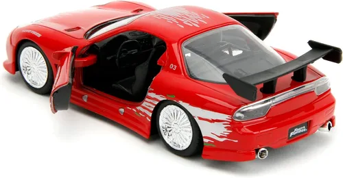 Miniatura 4 de Jada Fast & Furious Mazda RX-7 1:32 - Coche fundido a presión, juguetes para niños y adultos