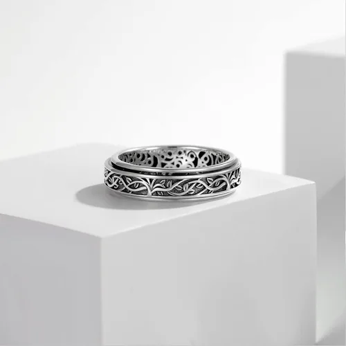 Miniatura 4 de YAFEINI Anillo giratorio de plata de ley para mujer, nudo celta, girasol, margarita, corazón, árbol de la vida, joyería de regalo para mujeres