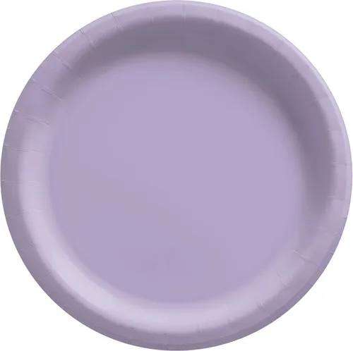 Miniatura 2 de Platos redondos de papel caribeños, 6.75 pulgadas (50 unidades), esenciales resistentes y ecológicos, perfectos para celebraciones y eventos Azul