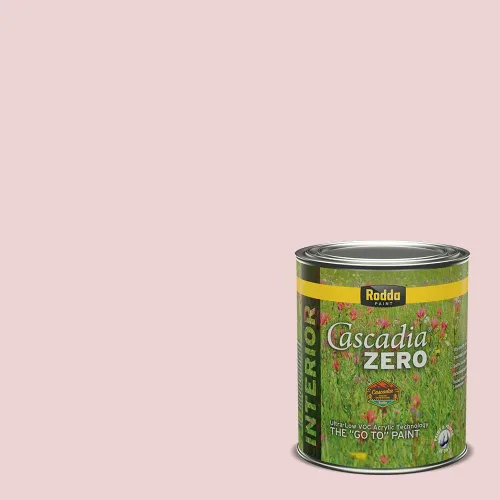 Miniatura 110 de Rodda Paint CASCADIA ZERO - Pintura satinada e imprimación para interiores en uno, 1 galón, Lady Flower Flor de señora