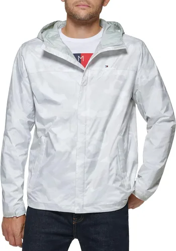 Miniatura 36 de Tommy Hilfiger Chaqueta impermeable con capucha, transpirable, ligera, para hombre