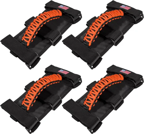 Miniatura 28 de Asas de agarre para Jeep Wrangler JK JKU JL JLU TJ YJ Sports Sahara Freedom Rubicon Unlimited Gladiator JT 1955-2023 UTV ATV Accesorios Premium 550