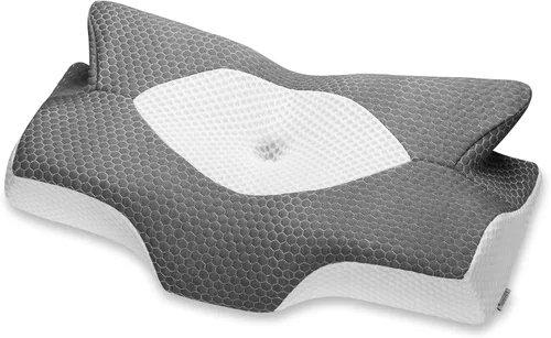 Miniatura 11 de Almohadas cervicales de espuma viscoelástica Elviros para el dolor de cuello y hombros, almohada para el cuello para dormir, almohadas para dormir