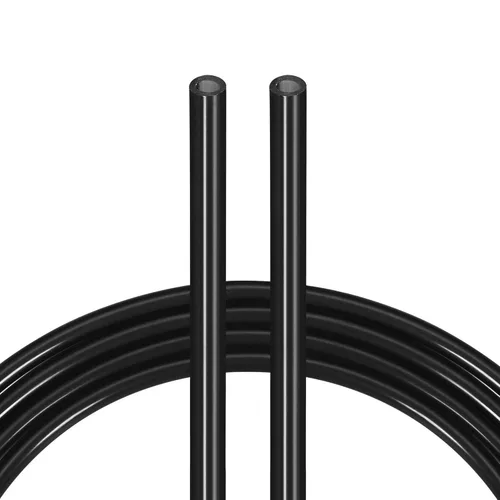 uxcell Tubo neumático, manguera de tubo de compresor de aire, manguera de línea de aire de PU, 0.098 in de diámetro interior x 0.157 in de diámetro