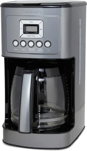 Miniatura 2 de Cuisinart - Cafetera con jarra de vidrio de 14 tazas, totalmente automática para control de intensidad de preparación y ajuste de 1-4 tazas, acero