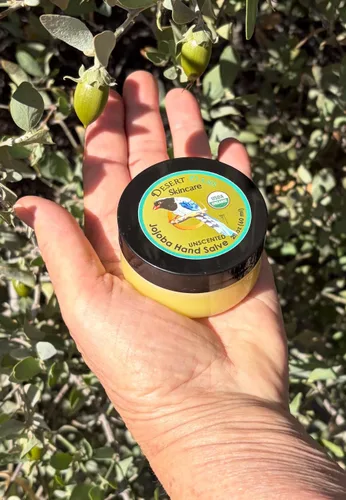 Miniatura 2 de USDA Organic Unscented Hand Salve - Más del 50% de aceite de jojoba con cera de abejas y aceite de aguacate - Bálsamo acondicionador rico sin