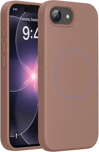 Miniatura 191 de Miracase Funda diseñada para iPhone 13, con protector de pantalla de vidrio templado, forro de microfibra suave antiarañazos, funda de goma