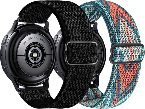 Miniatura 14 de Olytop Bandas elásticas para Galaxy Watch 7/6/4 Classic Band 1.850 in 1.811 in 1.693 in 1.654 in/5 Pro Band 1.772 in, Samsung Galaxy Watch